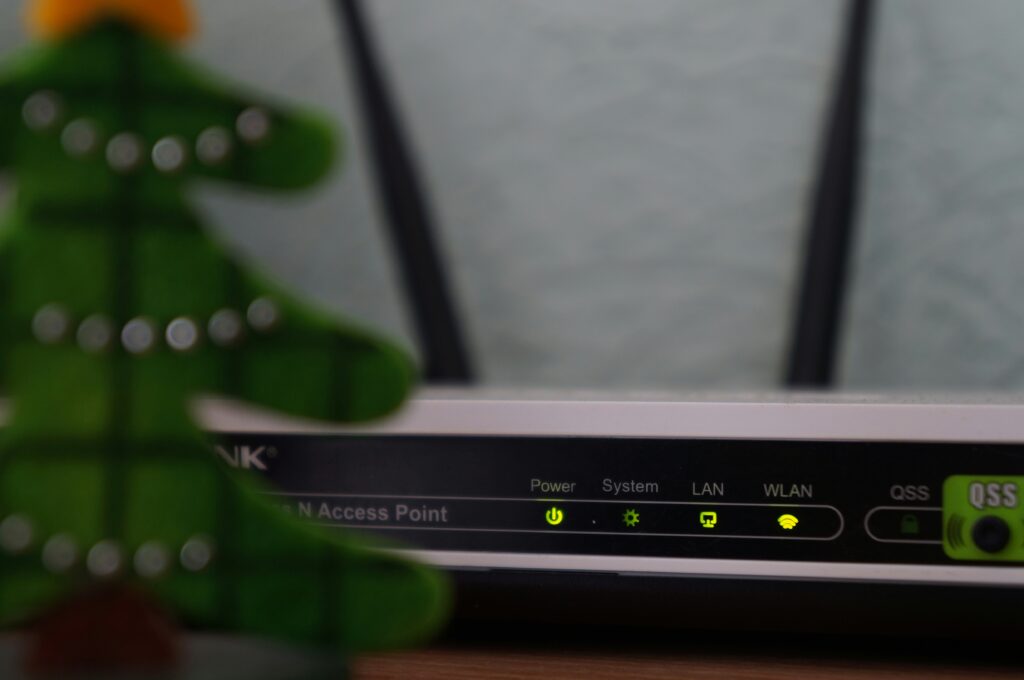 Router con luces